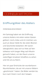Mobile Screenshot of corneliawittfoth.de